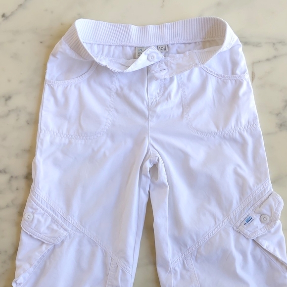 The Children's Place 100% Cotton Cropped Cargo Pant with Adjustable Length. - Picture 5 of 8